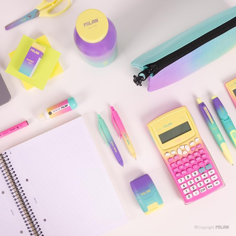 MILAN® Display box 24 P1 touch mini Sunset pens