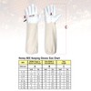 SAFTA Premium Quality Cow Hide Beekeeping Gloves, Bee keepers Gloves