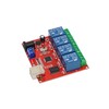 4 Channel 24V USB Relay Module Computer Control Switch Drive