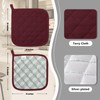 joyhalo 4 Pack Pot Holders for Kitchen Heat Resistant Pot