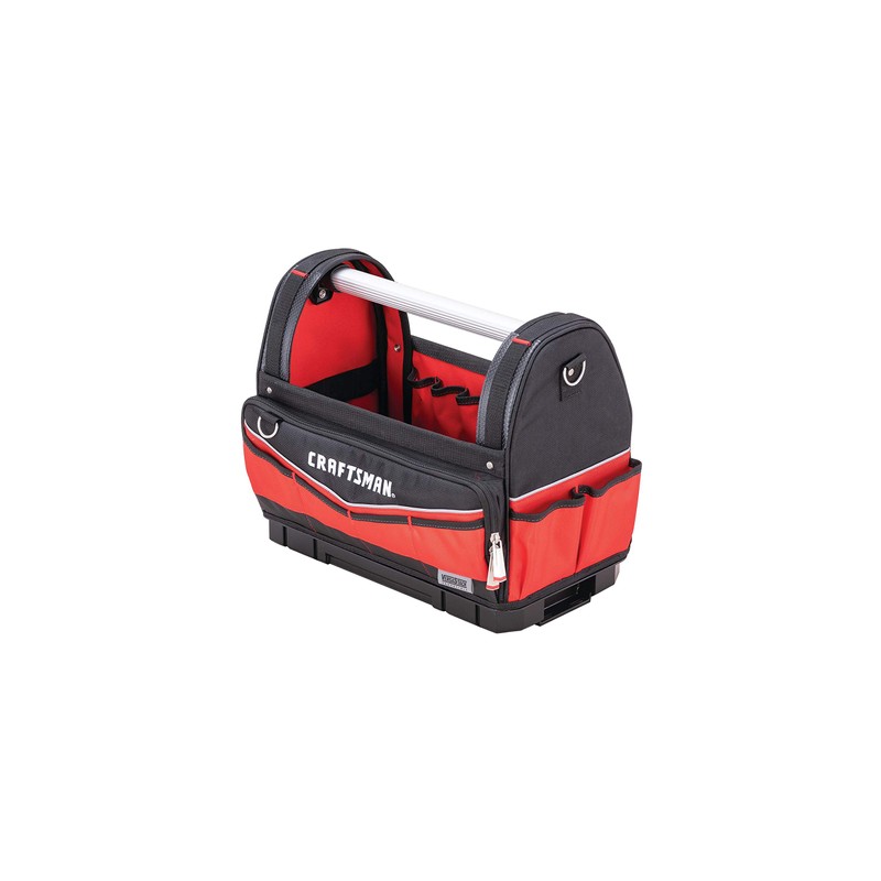 CRAFTSMAN VERSASTACK Heavy Duty Tool Bag, Waterproof Hard Bottom, 17"