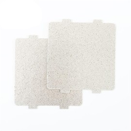 2 PCS Microwave waveguide Cover -Microwave Oven Parts Mica Slice Super Thick Heat Insulation Accessories,Waveguide Cover Suitable for Frigidaire 5304464061,Replace Directly with The Same Appearance