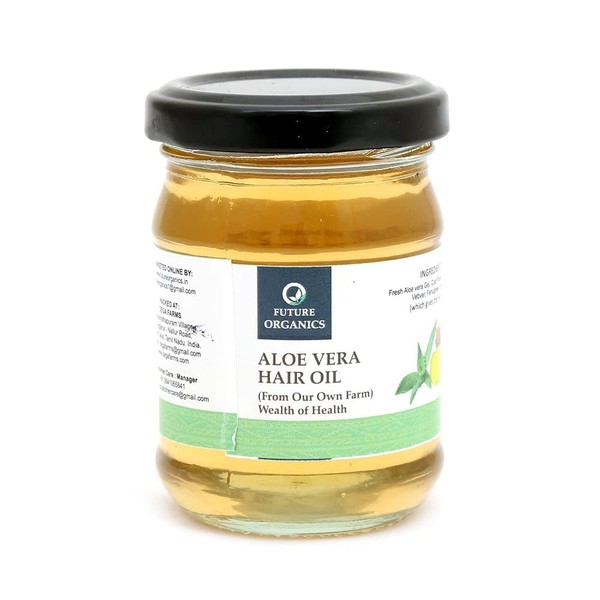 FUTURE ORGANICS Eat Oragnic! Be Organic!! Aloevera Hair Oil with