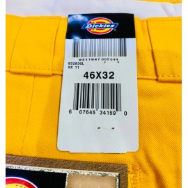 Dickies Vintage Y2K Dickies Double Knee Cell Phone Work Pant Gold Yellow 85283 NWT 32-48 - 46 in