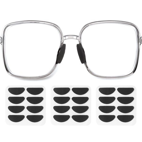 HARFINGTON 3 Pairs Eyeglass Nose Pads Soft Foam Anti Slip