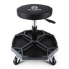 Olympia Tools Adjustable Hydraulic Rolling Mechanics Stool with with Removable