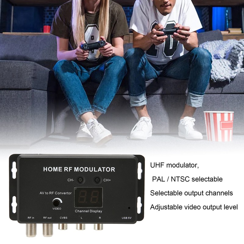 M70RV TV Link Modulator Support PAL/NTSC Professional AV to RF