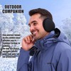 Eyegla Winter Ear Muffs For Men Behind The Head Earmuffs