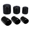 Qrity Pack of 20 Rubber End Caps, Thread Protection Cap,