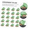 BCOATH 20Pcs Frog Guitar Thumb Tacks Cute Decorative Push Pins