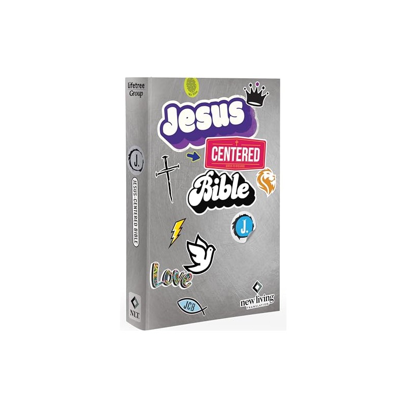 Jesus-Centered Bible NLT, Softcover