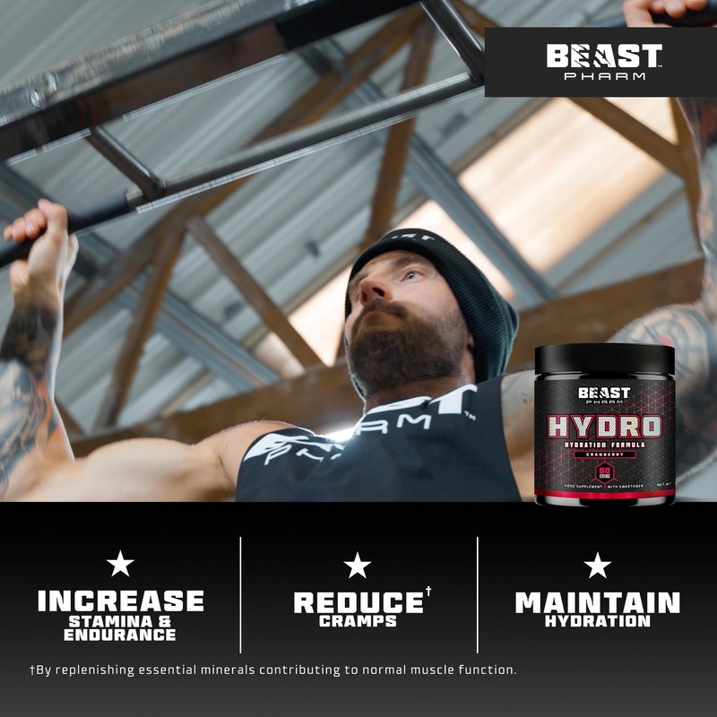 Beast Pharm | Hydration Electrolyte Powder | Eddie Hall's Hydro