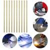 10PACK 3mm Solid Round Brass Rod Lathe Bar Stock Kit