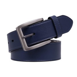 BelePala - Cinturones grandes y altos para hombre de 36 a 124 pulgadas, Classic Blue 01a, 63"(Waist: 56"-59")