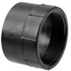 NIBCO U5803 11/2 HXFIPT FEMALE ADAPTER ABS Black, 1.5 Inch