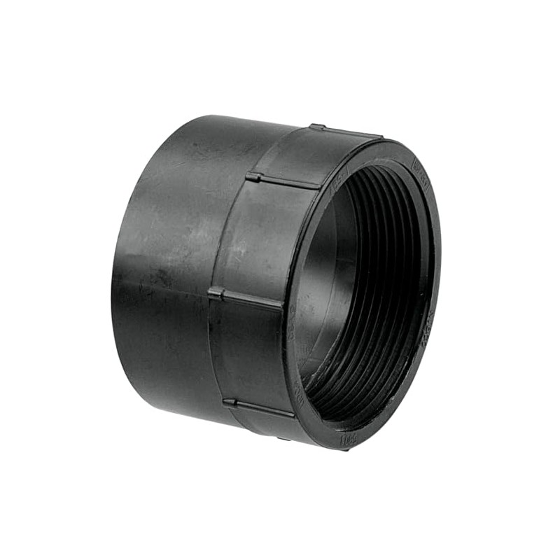 NIBCO U5803 11/2 HXFIPT FEMALE ADAPTER ABS Black, 1.5 Inch