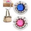 JEXOWIQ Portable Handbag Hangers, 2 Pieces Table Handbag Holder Hooks,