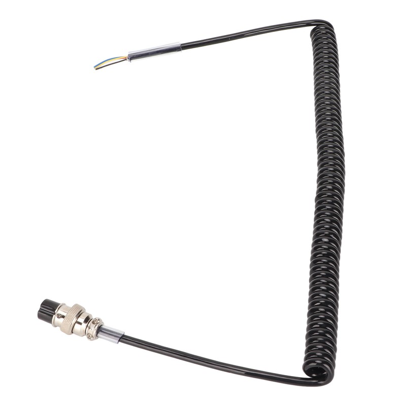 Radio Microphone Cable Replacement Female Hand Mic Cord with Prewired