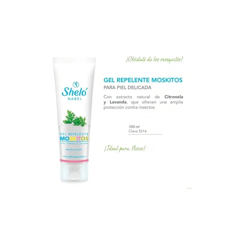 Gel Repelente + Body Bebe Locion Relajante Piel Sensible