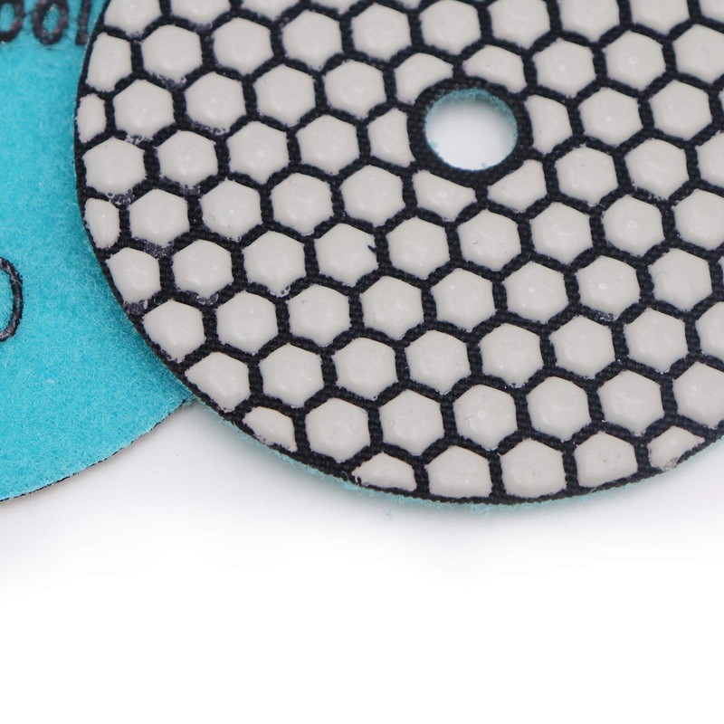 DT-DIATOOL Dry Diamond Polishing Pads 4 Inch for Granite Marble