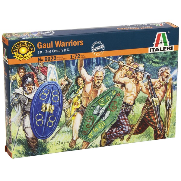 Italeri 1:72 Gaul Warriors 1st to 2nd Century BC