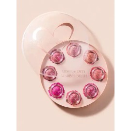 Beauty Creations - Pr Box Rubor Mineral Compacto Marmoleado - Colección Completa Con 8 Tonos, Acabado Radiante Y Color Modulable