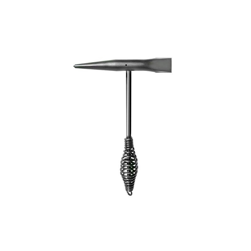 ATLAS WELDING ACCESSORIES - TOMAHAWK CONE&CHISEL HAMMER W/STEEL HDL -