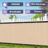 ZGR HOME&GARDEN 4' x 9' Privacy Fence Screen Heavy Duty