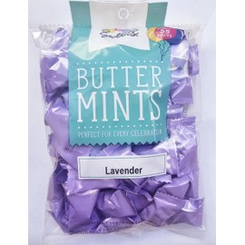 Lavender Butter Mints Candy Individually Wrapped(50 pieces)