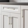 Ravinte Hardware 5 Pack 5 Inch (128mm) Brushed Nickel Cabinet