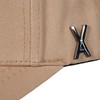 Bazaar Cap Hat One Point Logo Studs, Overfit, Beige, Silver,