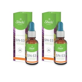 Pack 2Pz SN-S3 Suplemento Alimenticio en Gotas con Pasiflora, Melisa y Valeriana | Fórmula Herbal para Bienestar y Relajación 30ml S514-2