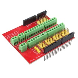 Jopto Screw Shield V3 Terminal Expansion Board, Interactive Media Module Accessory for DIY Electronic Components Compatible with UNO R3