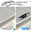 2 Pieces Car Rear Wing Mini Car Rear Wing Car