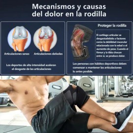 2pzs Rodillera Ortopedica De Neopreno Deporte Sujeta Rotul                                                                                            