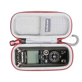 Ruilicase Case OM SYSTEM WS-882/WS-883 Olympus OLYMPUS Stereo IC Recorder VoiceTrek DM-750, VN-551PC, VN-541PC, V-873, V-872, V-882, PCM Recorder LS-P5, PCM Recorder LS-P4, Panasonic IC Recorder R