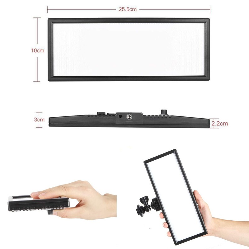 VILTROX L132T Ultra Thin LED Video Light Panel Dimmable Camera
