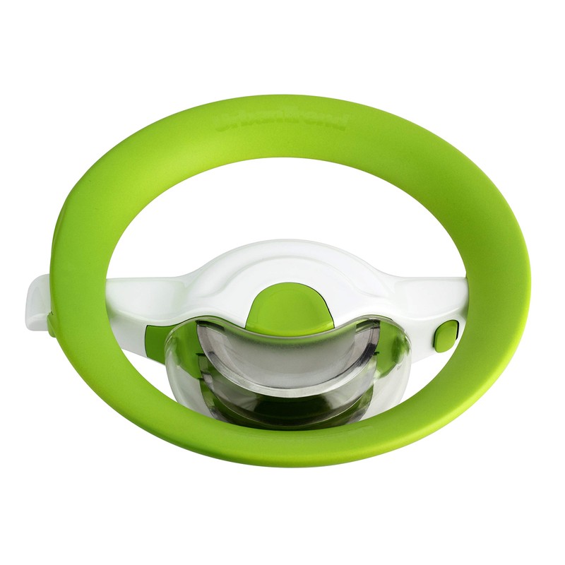 Urban Trend Orbit Rolling Herb Cutter and Mincer, Green/White