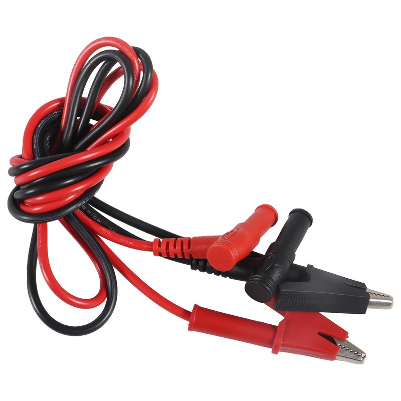 DIANN 2pcs Multimeter Test Leads Banana Plug Right Angle to