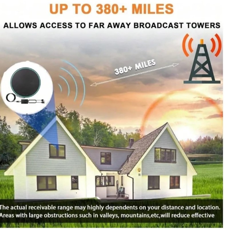 Snblzhef Digital HDTV Antenna Digital HDTV Amplified Signal Booster for