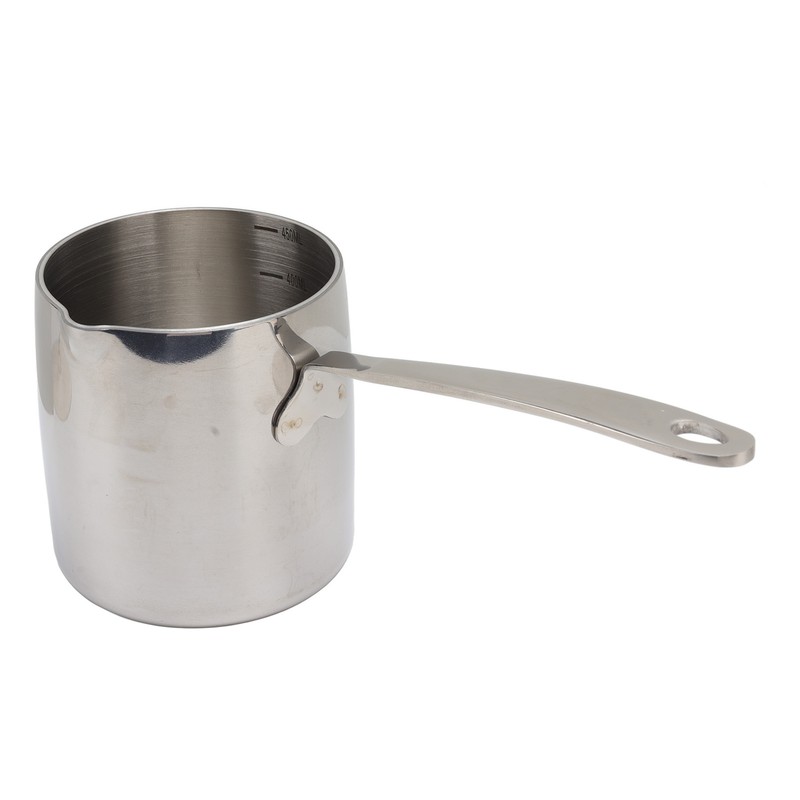 Butter Warmer Pot Quick Heat Conduction Three Layers Stainless Steel