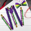 Alovez Sequin Braces Set Glitter Bow Tie Black Y Clip