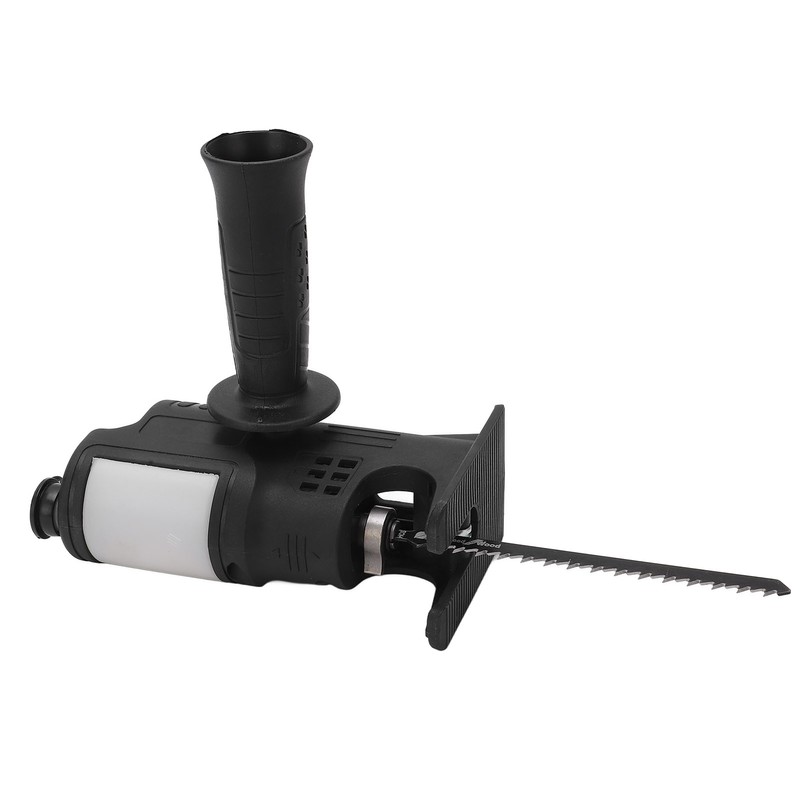 Black Electric Drill to Chain Saw Adapter Converter Ergonomic Electric