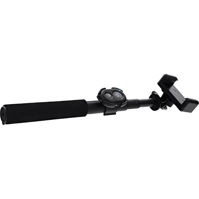 InLine Selfie Stick Teleskop Stange mit Bluetooth Funkauslöser für Digitalkameras