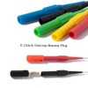 8PCS Back Probe Test Lead- 4 Color Back Probe Pins