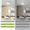 ASD 9 Inch LED Flush Mount Ceiling Light with Emergency