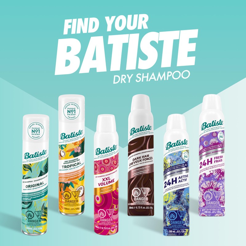 Batiste Dry Shampoo, Cherry Fragrance, 6.73 fl. oz.