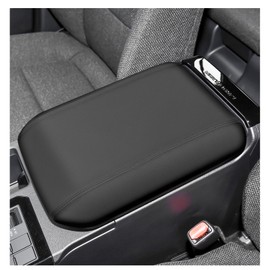 SXCY for 2024 2025 2026 Land Cruiser Armrest Cover for Toyota Land Cruiser 2025 2026 Accessories 2025 Land Cruiser Center Console Cover 2026 Land Cruiser Middle Console Cover (Black Leatherette ABS)