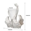 Swan Shape Dinnerware Set Light Luxury Exquisite Elegant Swan Shape