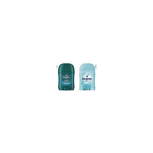 Degree Antiperspirant Deodorant 0.5 Ounce Variety Pack 36 Cool &